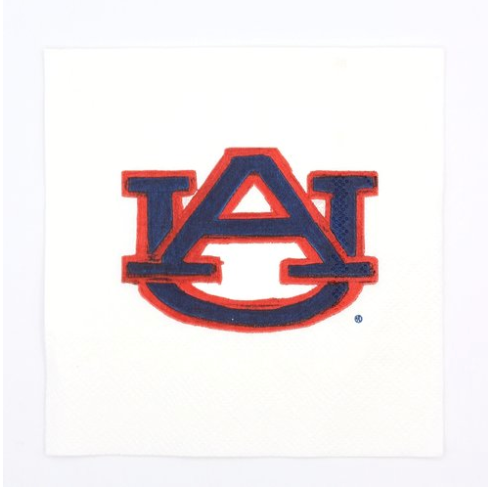 Auburn Collegiate beverage napkins