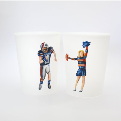 Auburn Game Day Cup Set