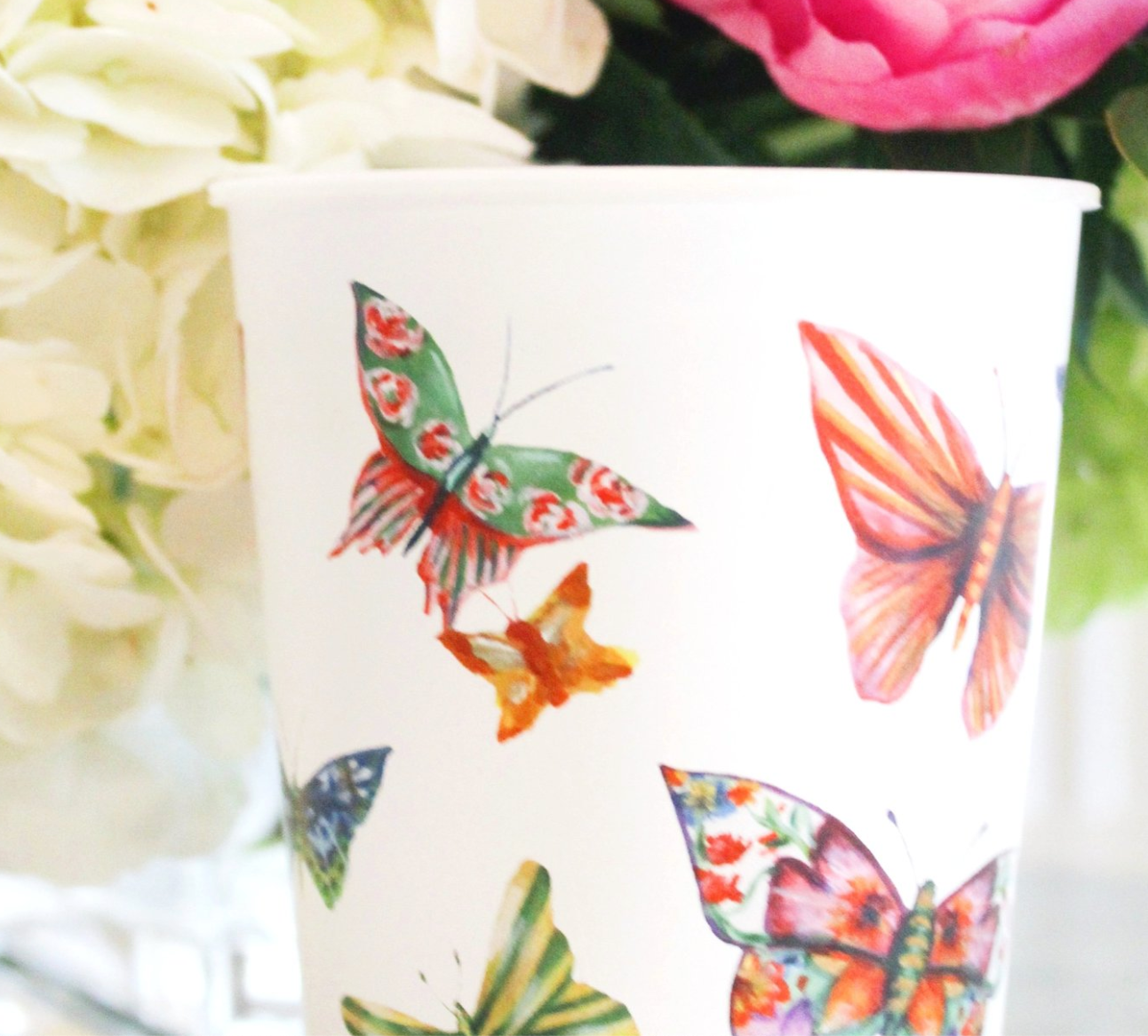 Butterfly Dreams Reusable Cup Set