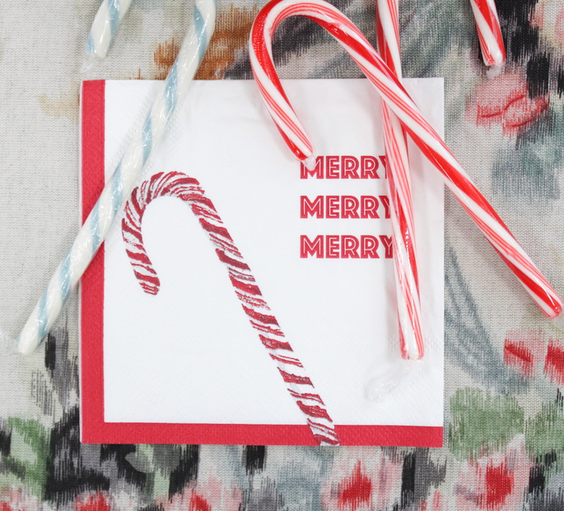 Merry Merry Merry paper napkin set by FOSTER