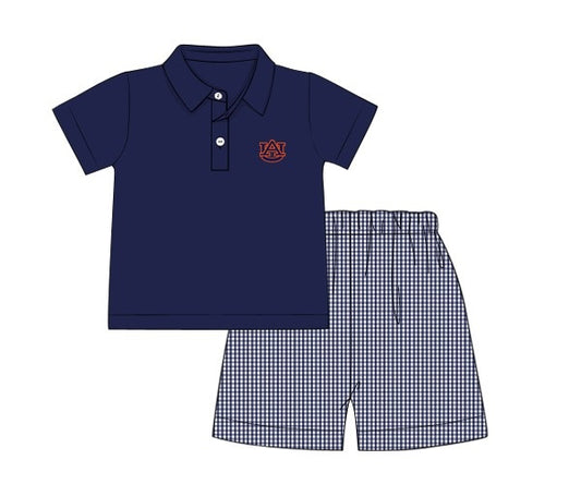 Officially Licensed Auburn Polo Short Set