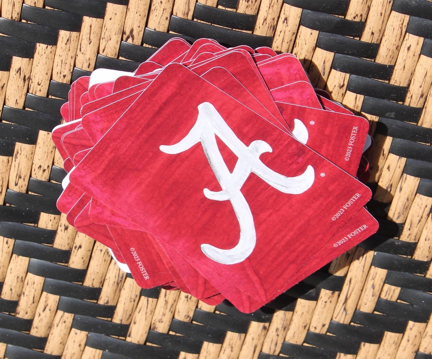Alabama playing cards by FOSTER