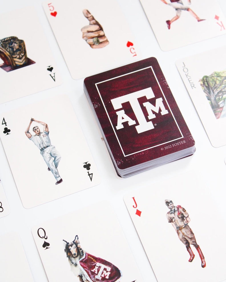 Texas A&M Aggie Playing Cards