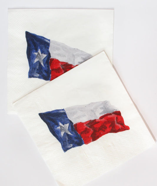 Texas Flag Napkin SEt