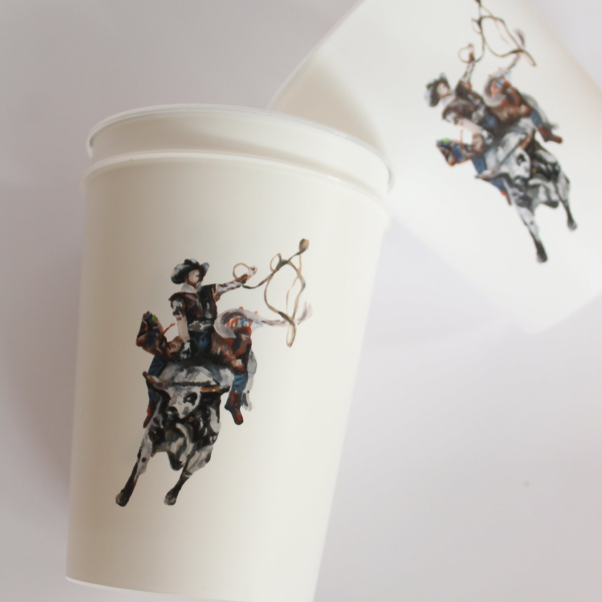 rodeo texas reusable cup set