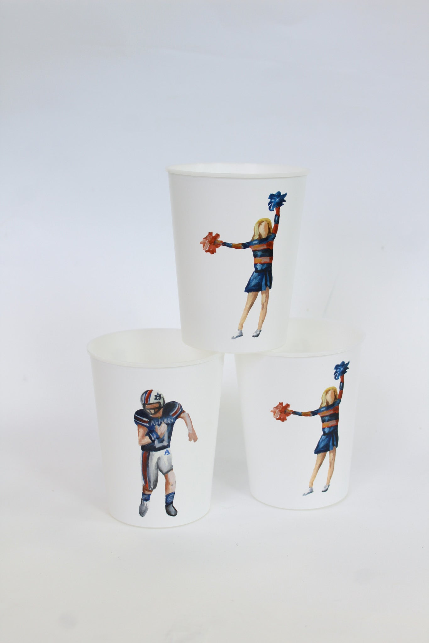 Auburn Game Day Tailgate Cup Set