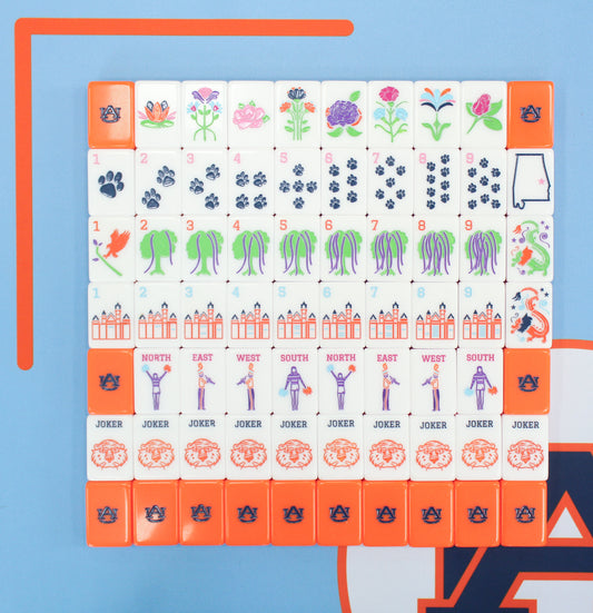 The War Eagle Line Mahjong Tiles