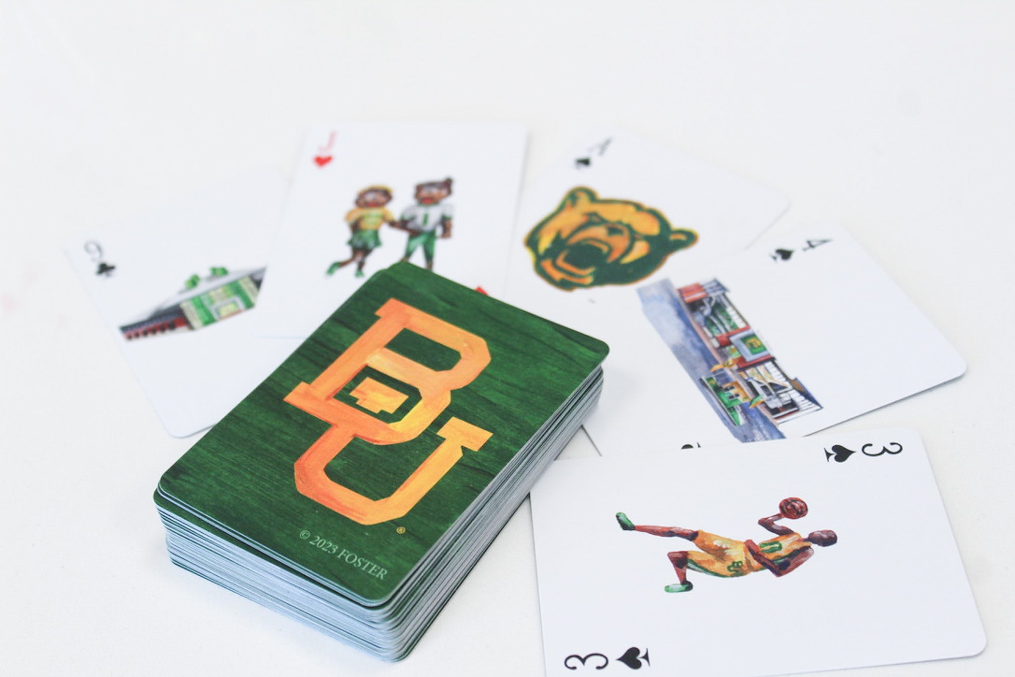 Baylor playing cards