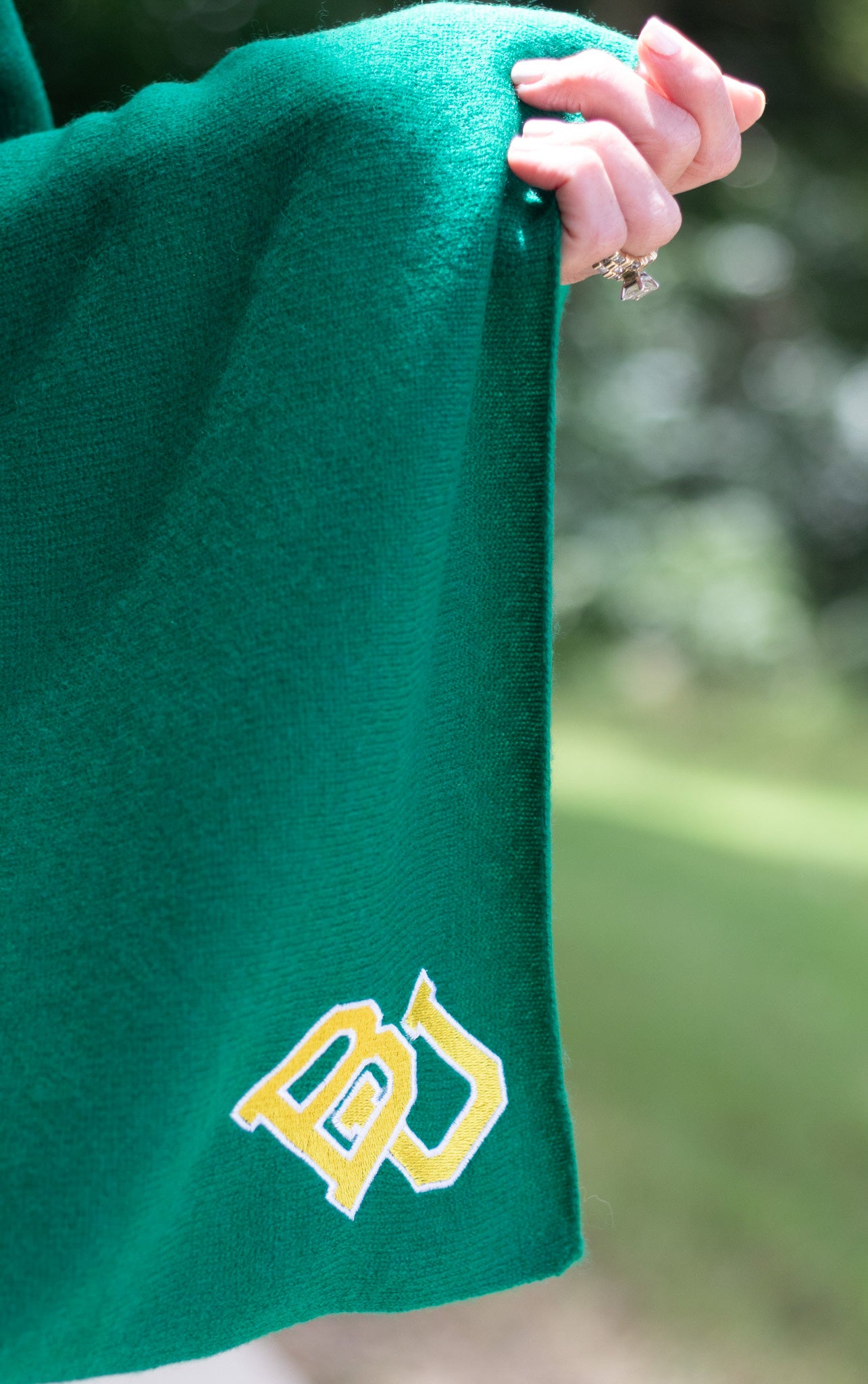 Baylor Bears Collegiate Cashmere Poncho by FOSTER