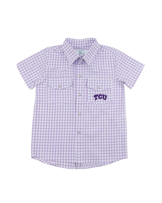 Officially Licensed TCU Pearl Snap Shirt