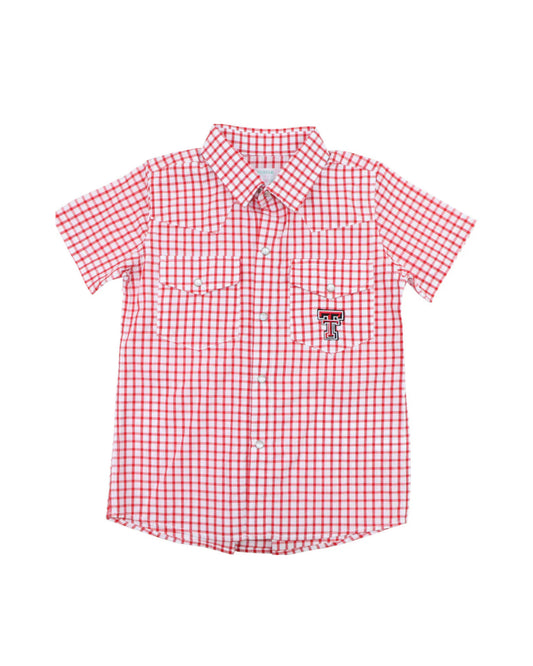 Officially Licensed Texas Tech Pearl Snap Shirt