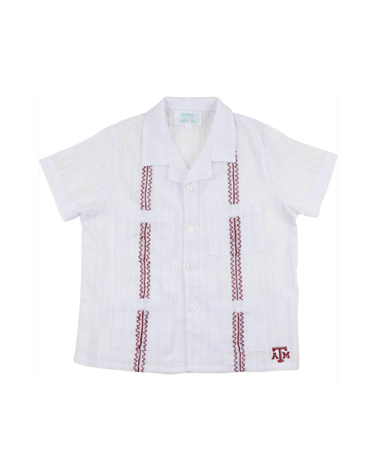 Texas A&M Guayabera