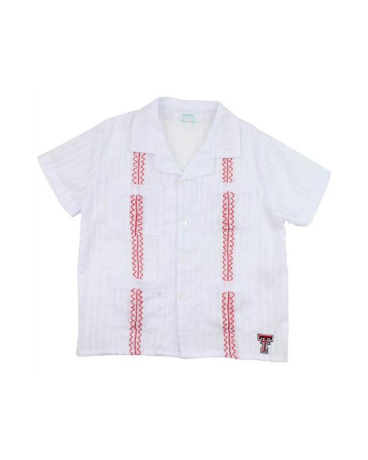 Officially Licensed Texas Tech Guayabera