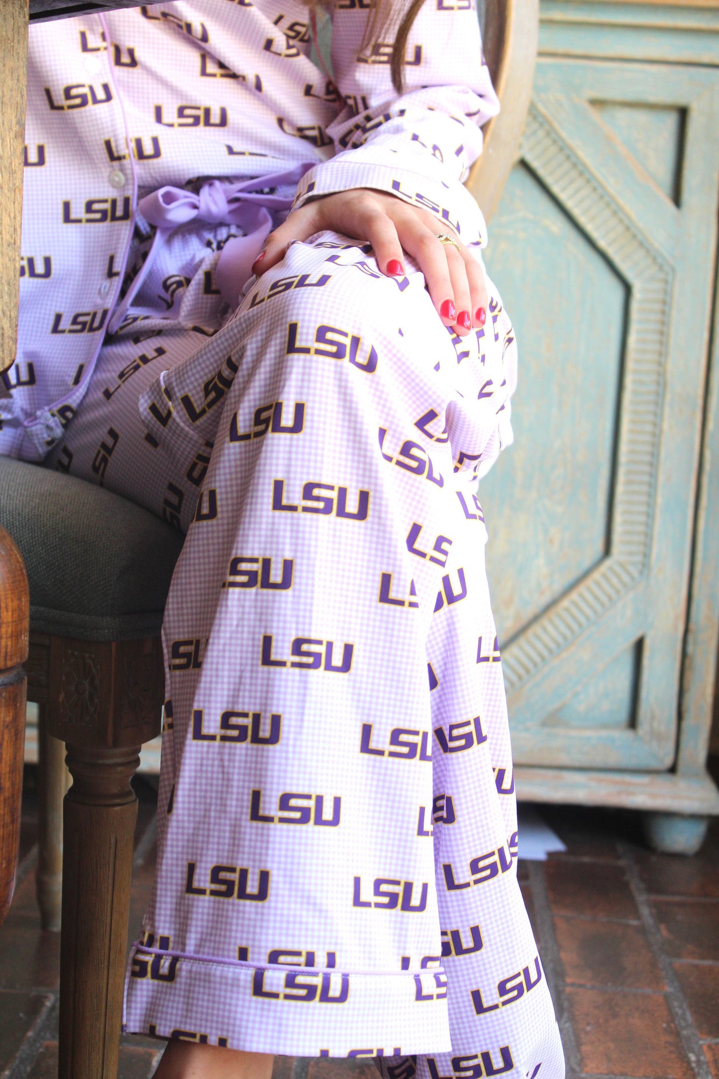 LSU Tigers Pajama Pant Set