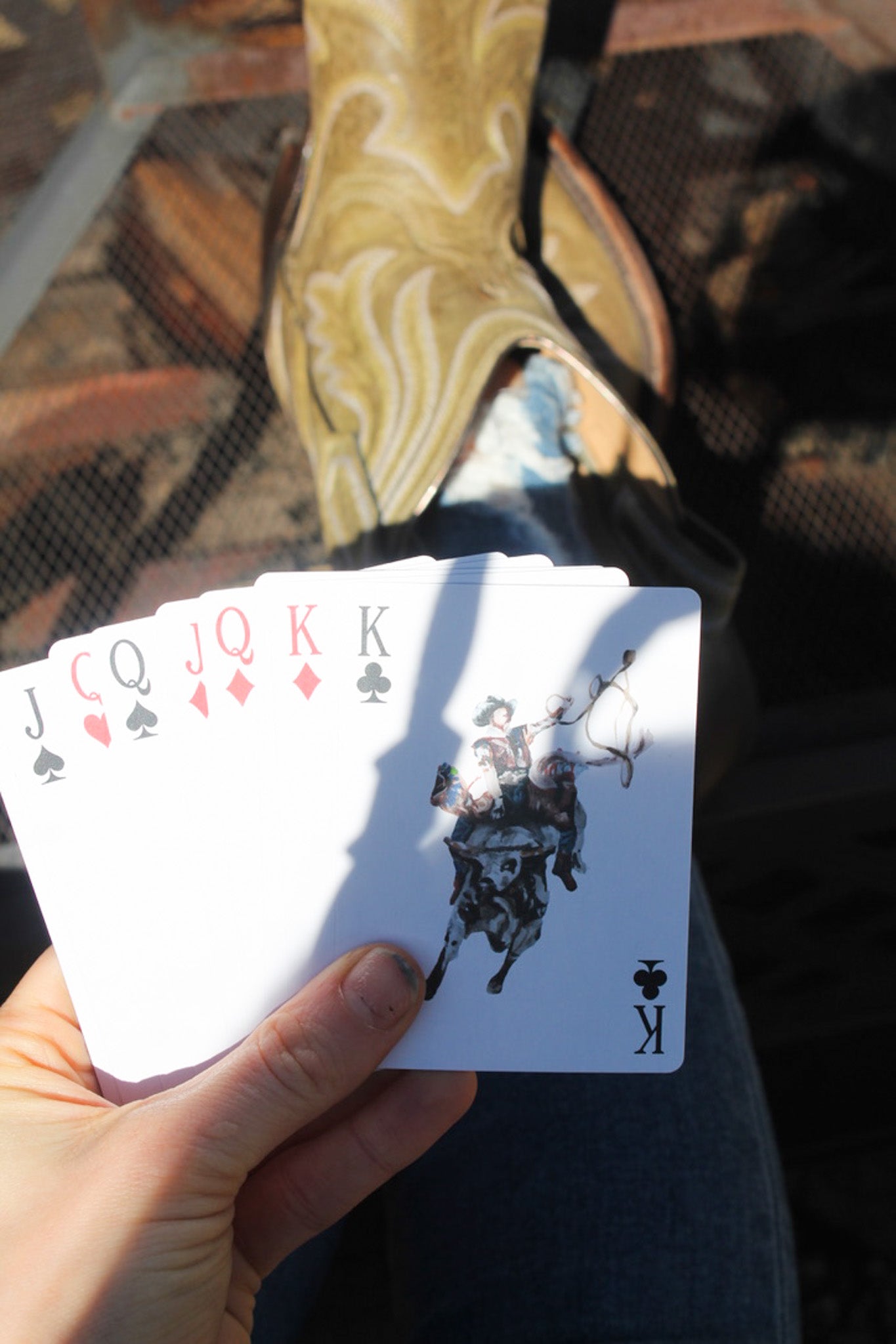 Texas playing cards by FOSTER