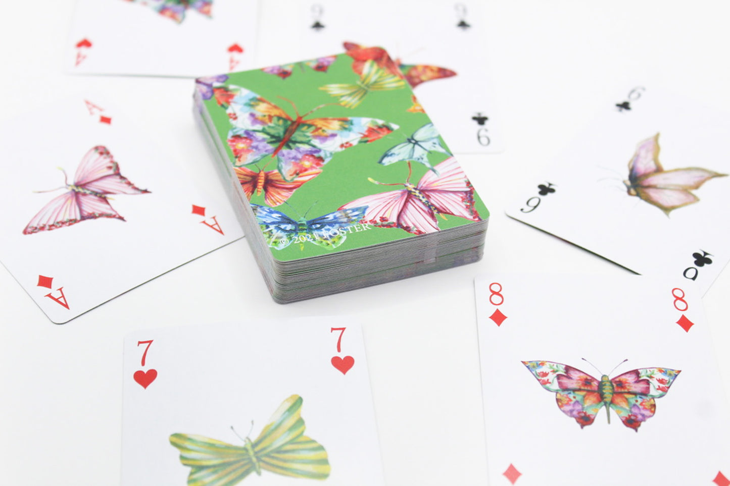 unique butterfly playing cards