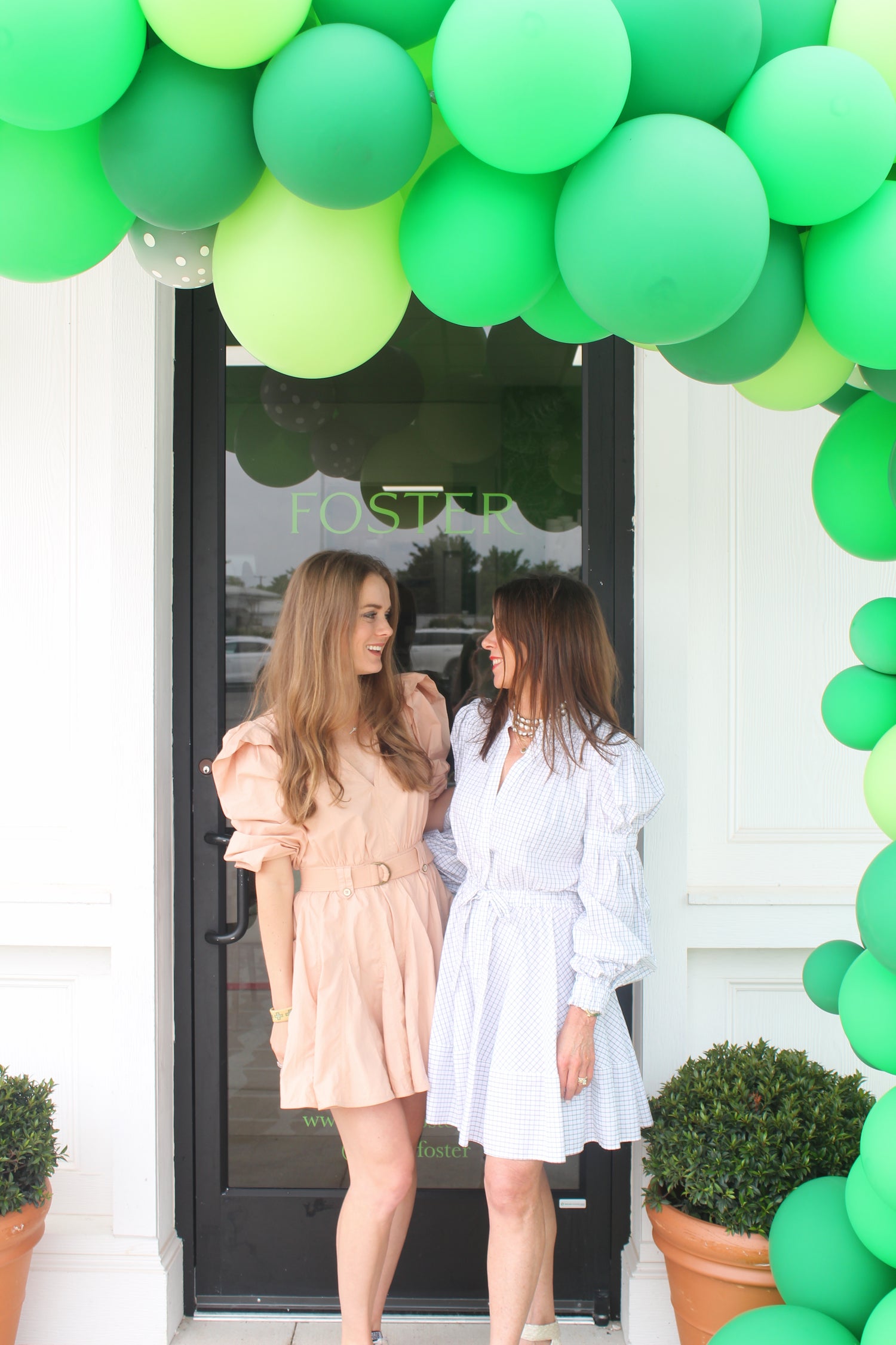 FOSTER mother-daughter co-founders at FOSTER office and store in Tyler