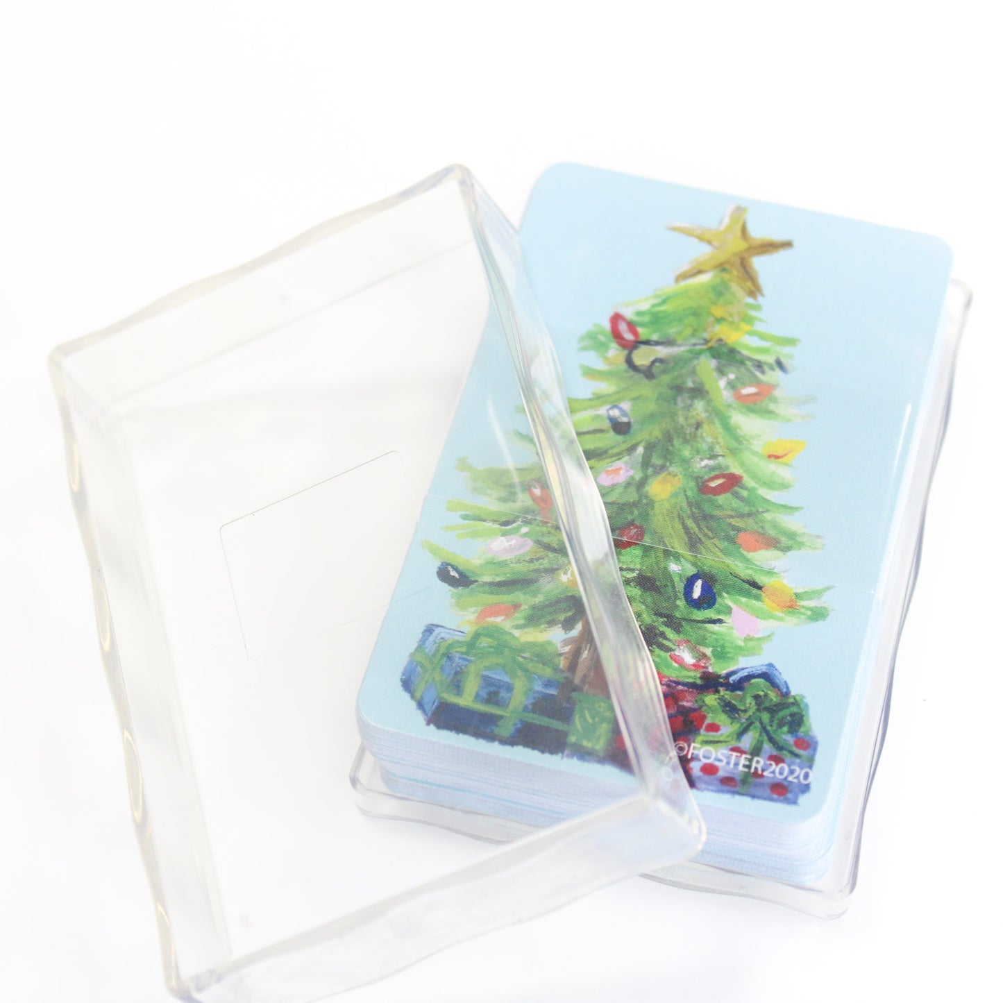 Unique Christmas Playing Cards by FOSTER, great stocking stuffers and holiday gifts