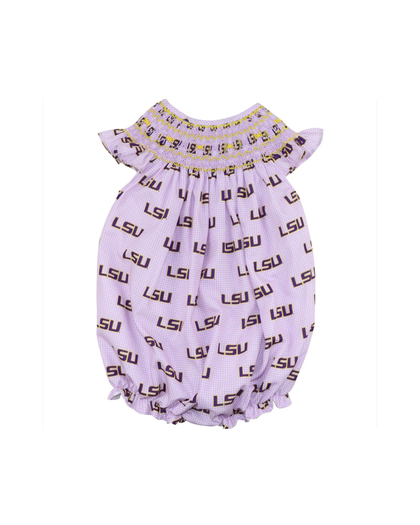 Officially Licensed Smocked LSU Bubble