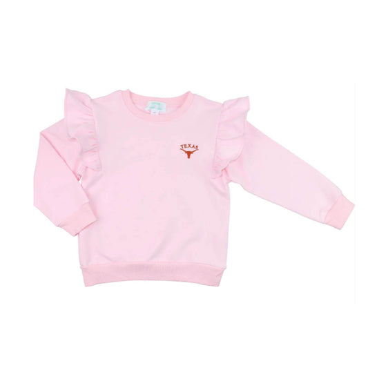 Officially Licensed UT Ruffled Sweatshirt