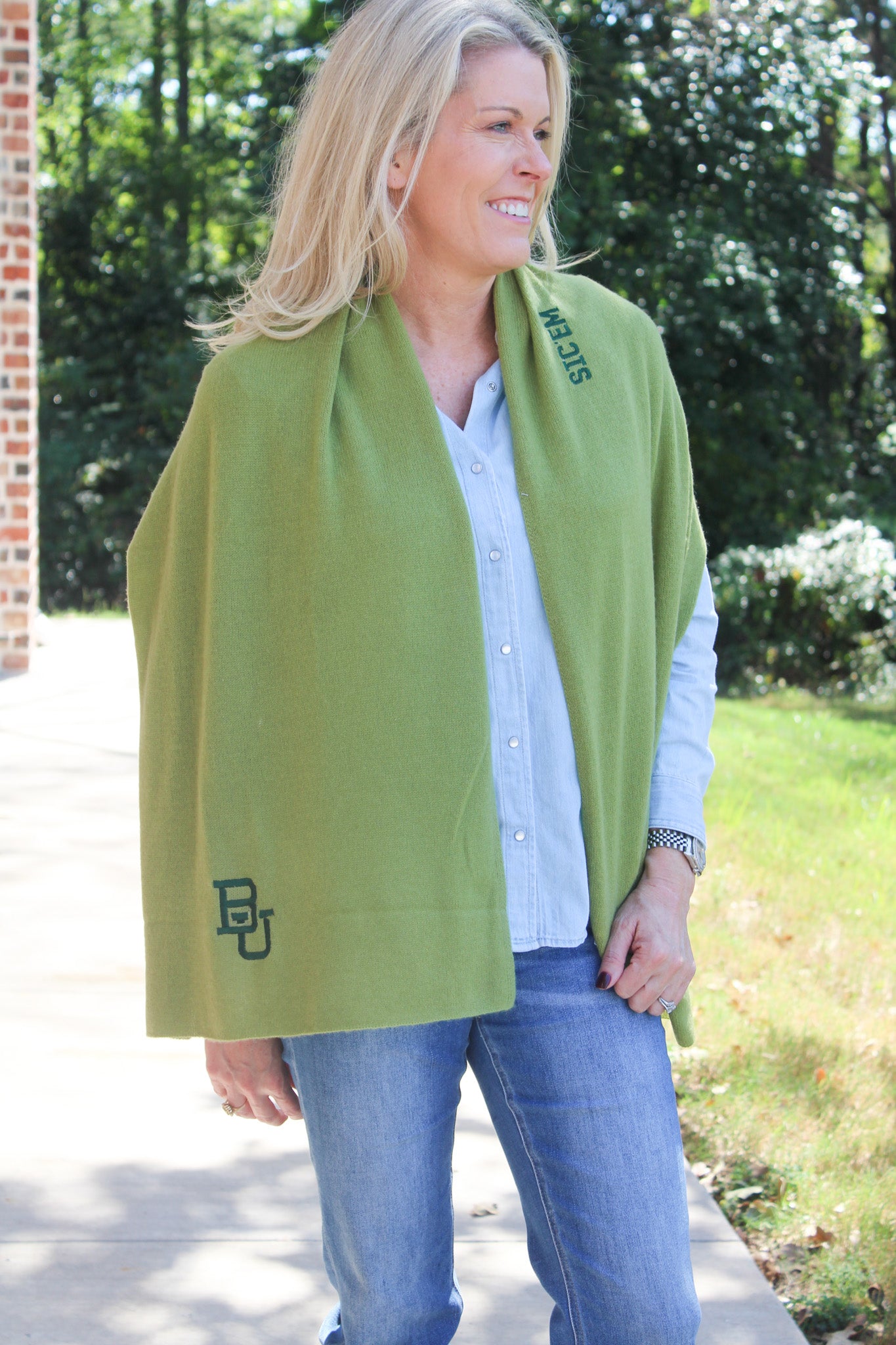 Baylor Bears Collegiate Cashmere Scarf by FOSTER