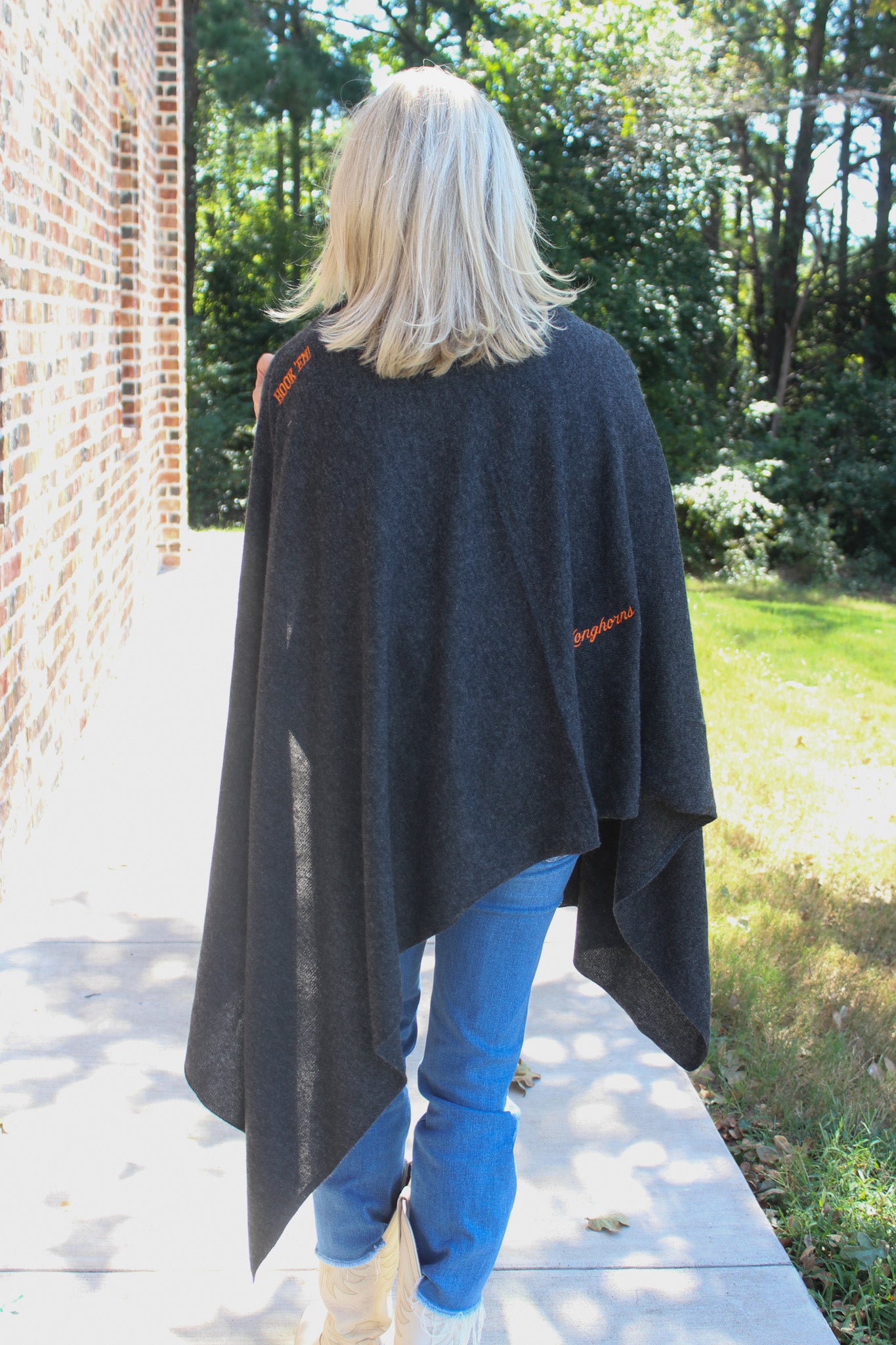 UT Longhorns Cashmere Travel Wrap