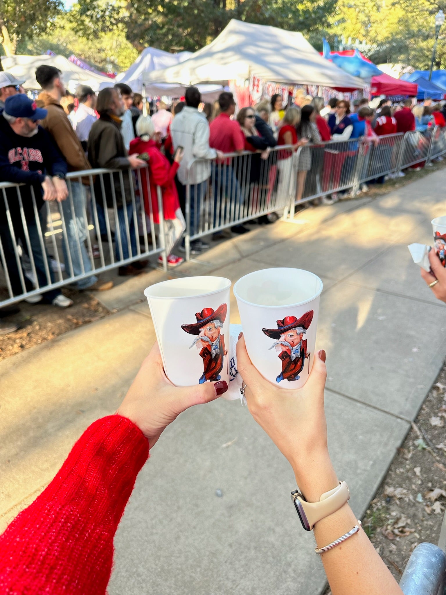 best Ole Miss Tailgate Cups Set by FOSTER
