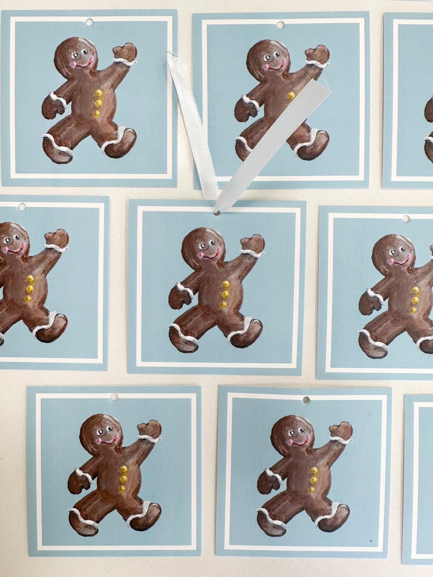gingerbread gift tags by FOSTER