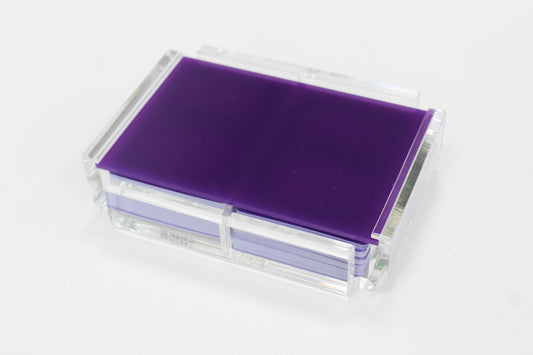 Purple Acrylic Playing Card case by FOSTER