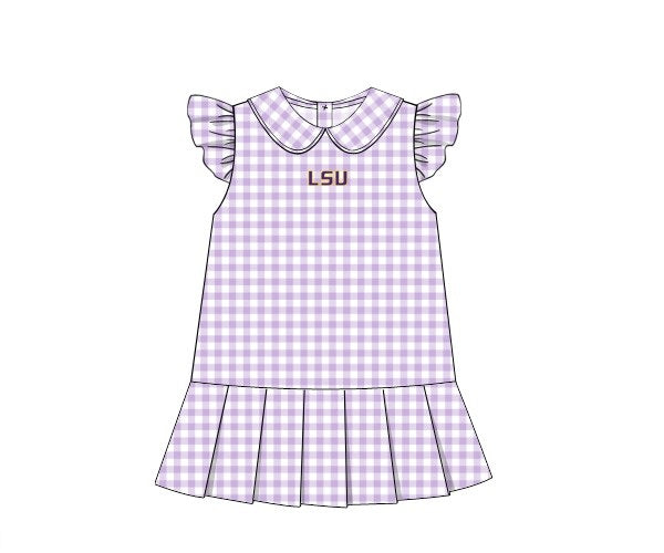 Officially Licensed Knit LSU Tennis Dress