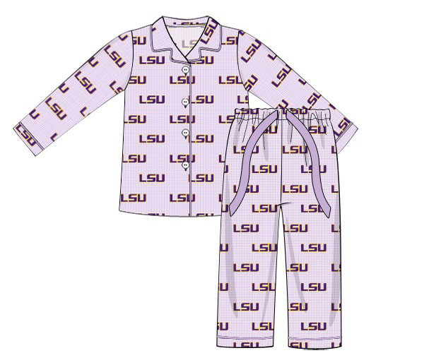 LSI Tigers Pajama Pant Set