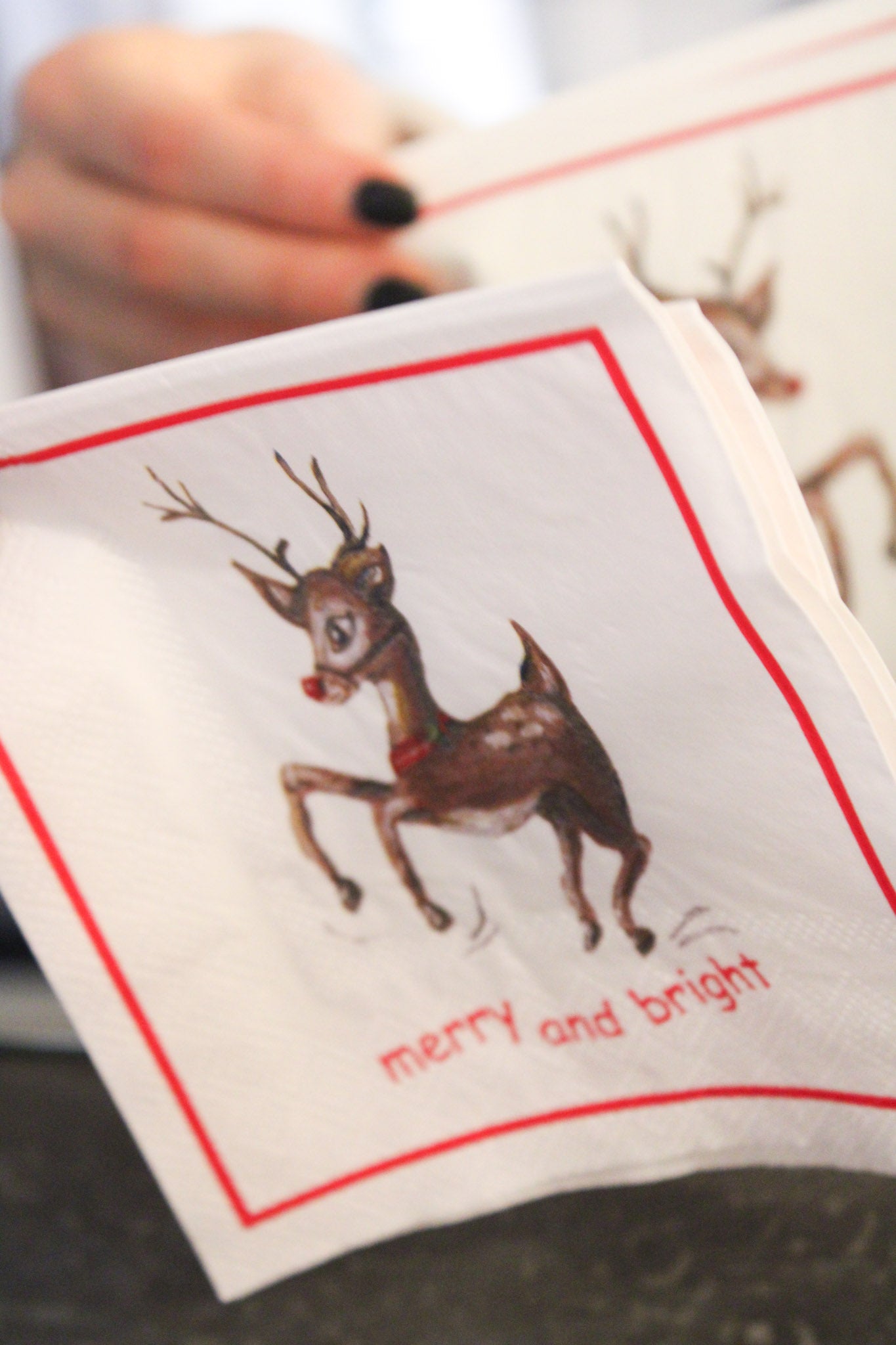 Holiday Party napkins by FOSTER