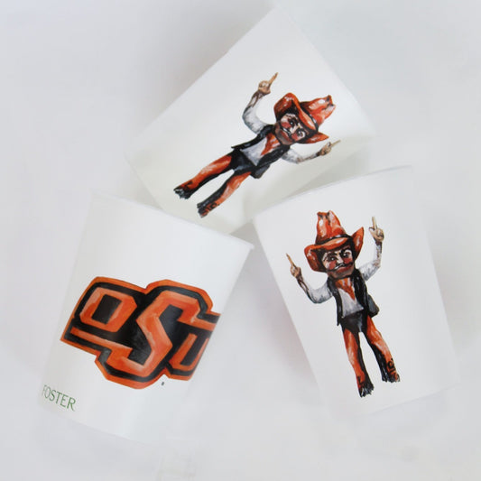 OSU Logo Reusable Cup Set