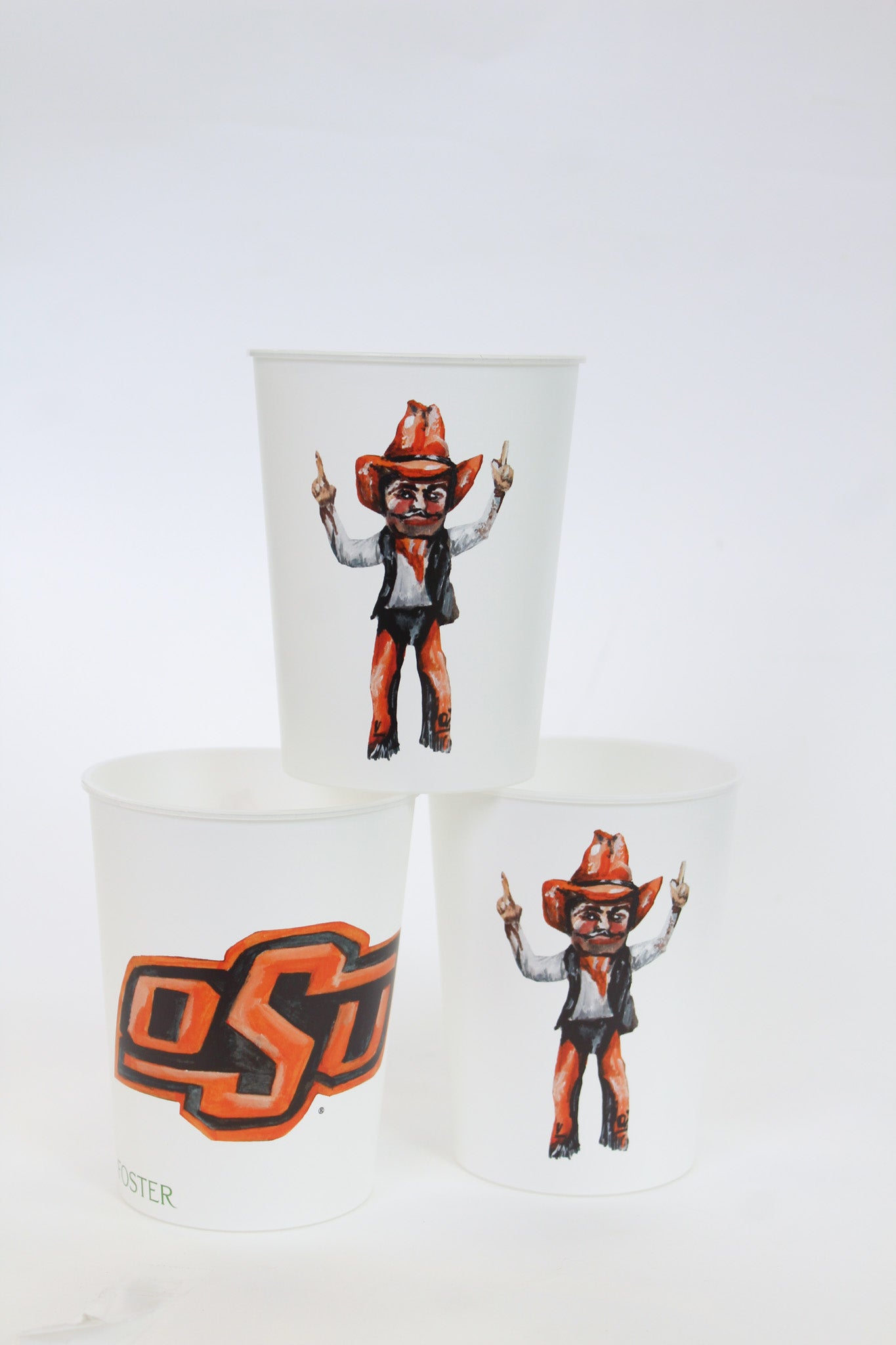 OSU Logo Reusable Cup Set