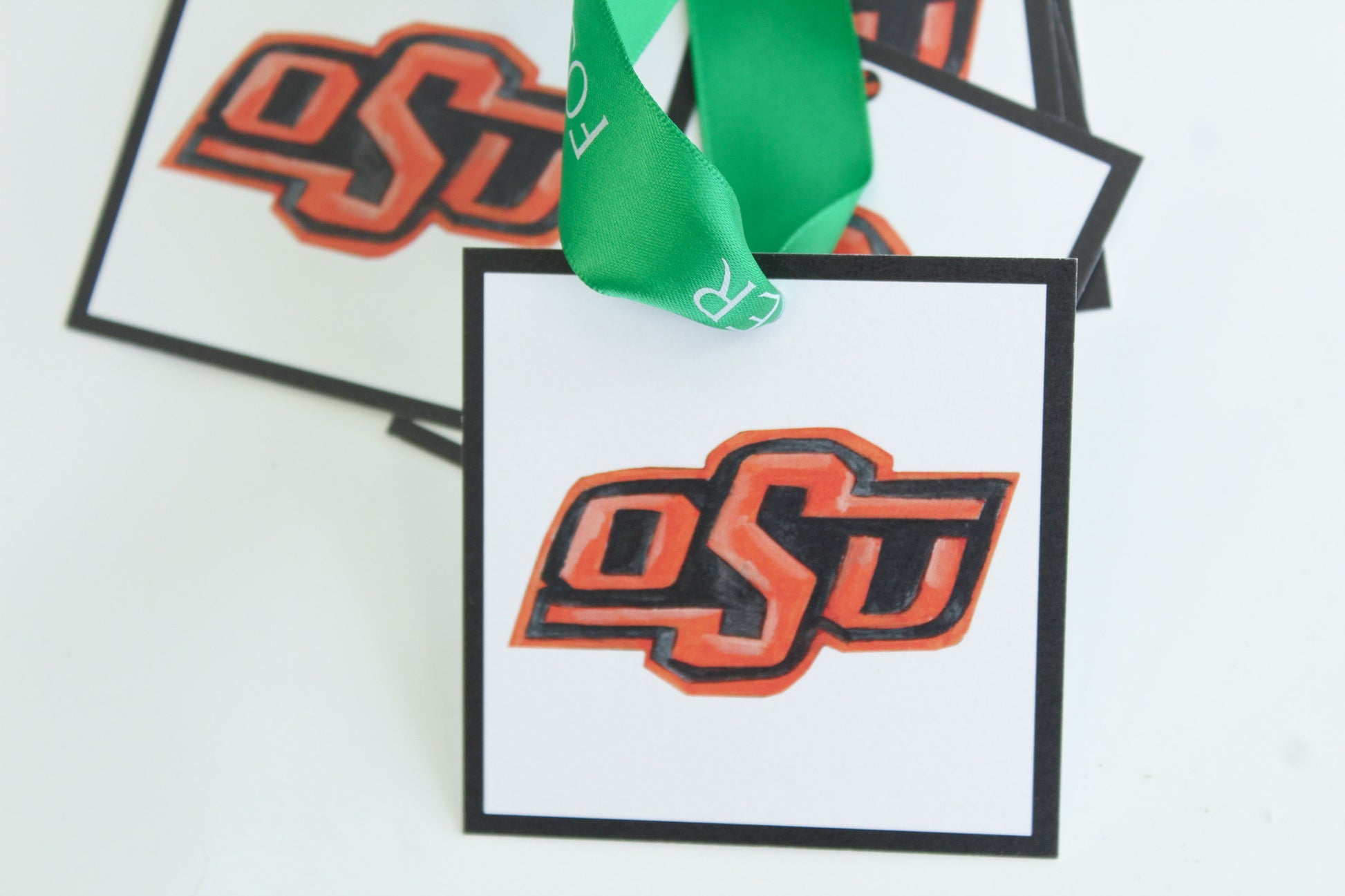 OSU logo gift tags by FOSTER