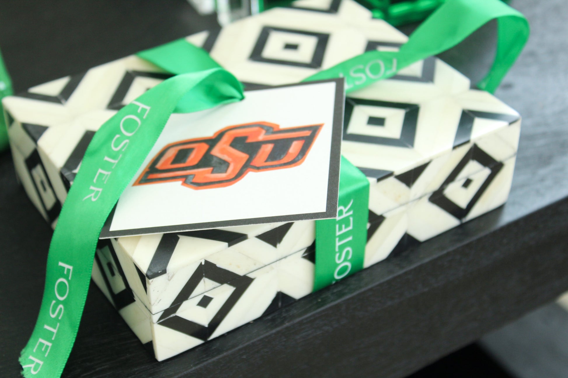 OSU logo gift tag by FOSTER
