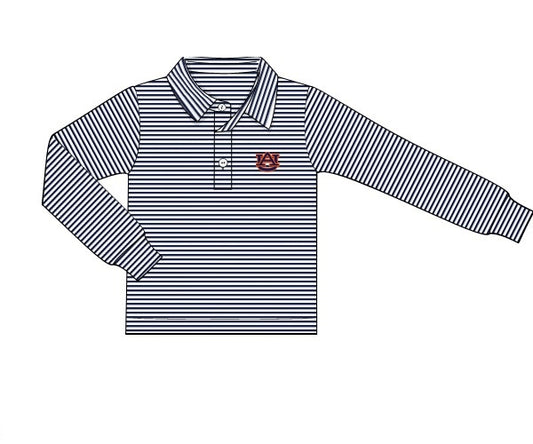 Officially Licensed Knit Auburn Polo Shirt