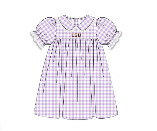 Officially Licensed Knit LSU Dress