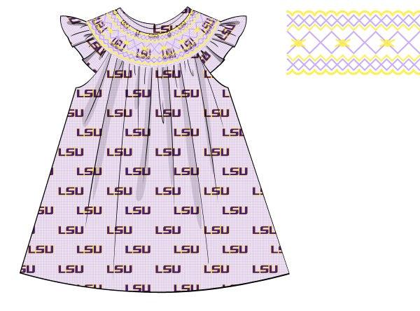 Officially Licensed Knit LSU Tennis Dress