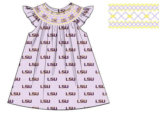 Officially Licensed Knit LSU Tennis Dress