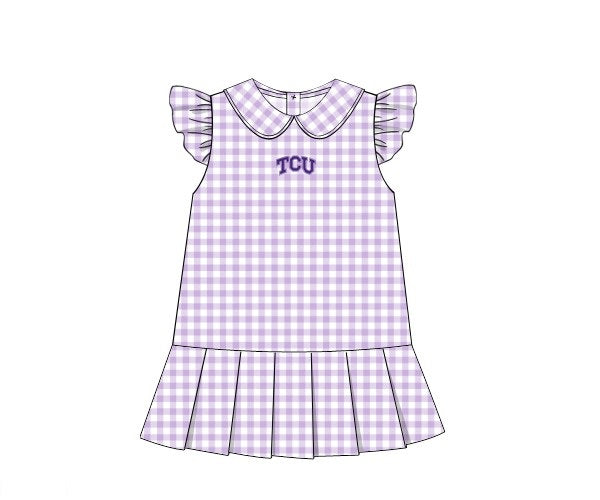 Officially Licensed Knit TCU Tennis Dress