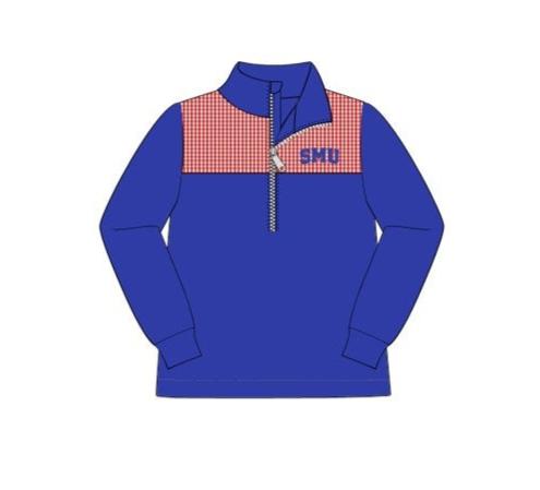 Estimated Availability: Pre-Order - October 28, 2024 Officially Licensed SMU Pullover