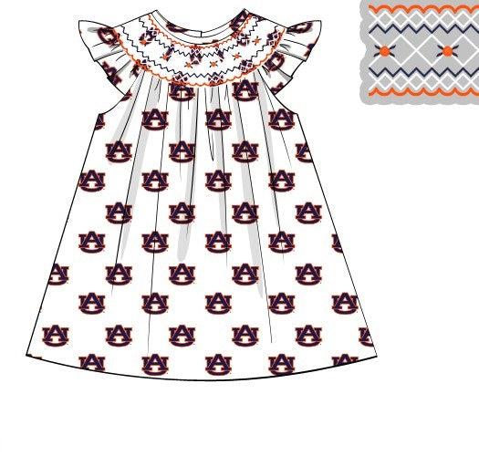 Officially Licensed Smocked Auburn Dress