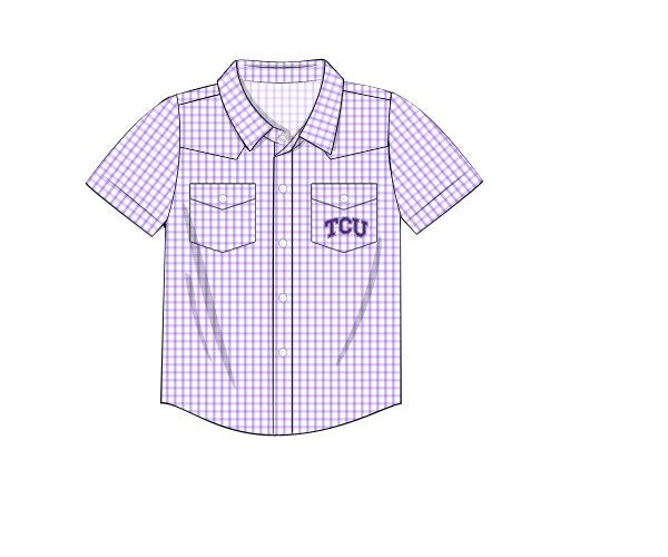 Officially Licensed TCU Pearl Snap Shirt-80fa-4891-add2-a8e5c75047cd