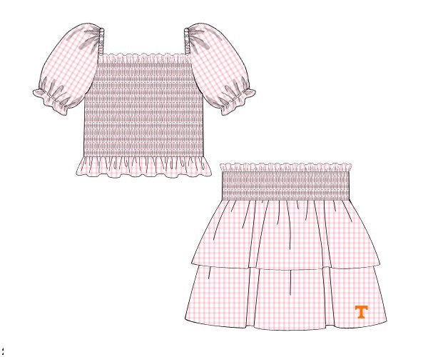 Officially Licensed Tennessee Skirt Set