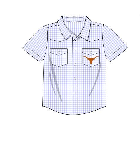 Officially Licensed UT Pearl Snap Shirt