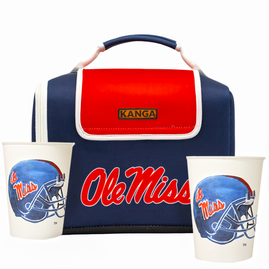 Ole Miss 12-Pack Kase Mate with Ole Miss Football Cups