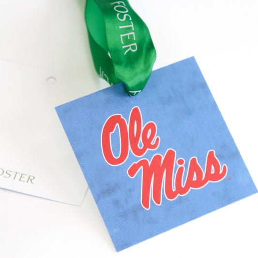 Ole Miss Logo Gift Tag Set