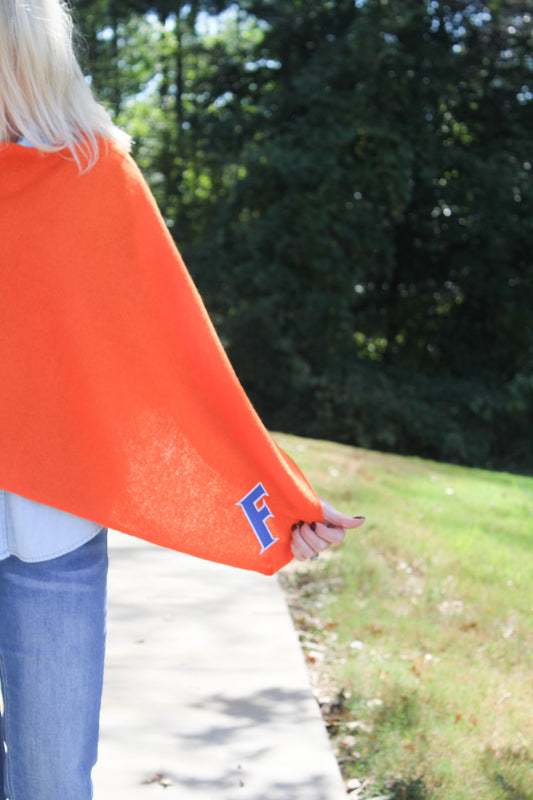 University of Florida Cashmere Poncho by FOSTER