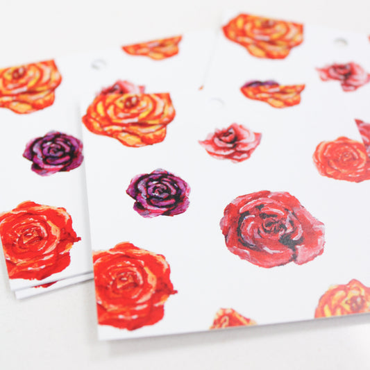 roses gift tags by FOSTER